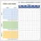 5S Supplies 5S Cleaning Visual Tracking Board Aluminum Dry Erase 36in x 36in 5SDIALYTRACKBRD-3624-DRYERASE - alternate 2